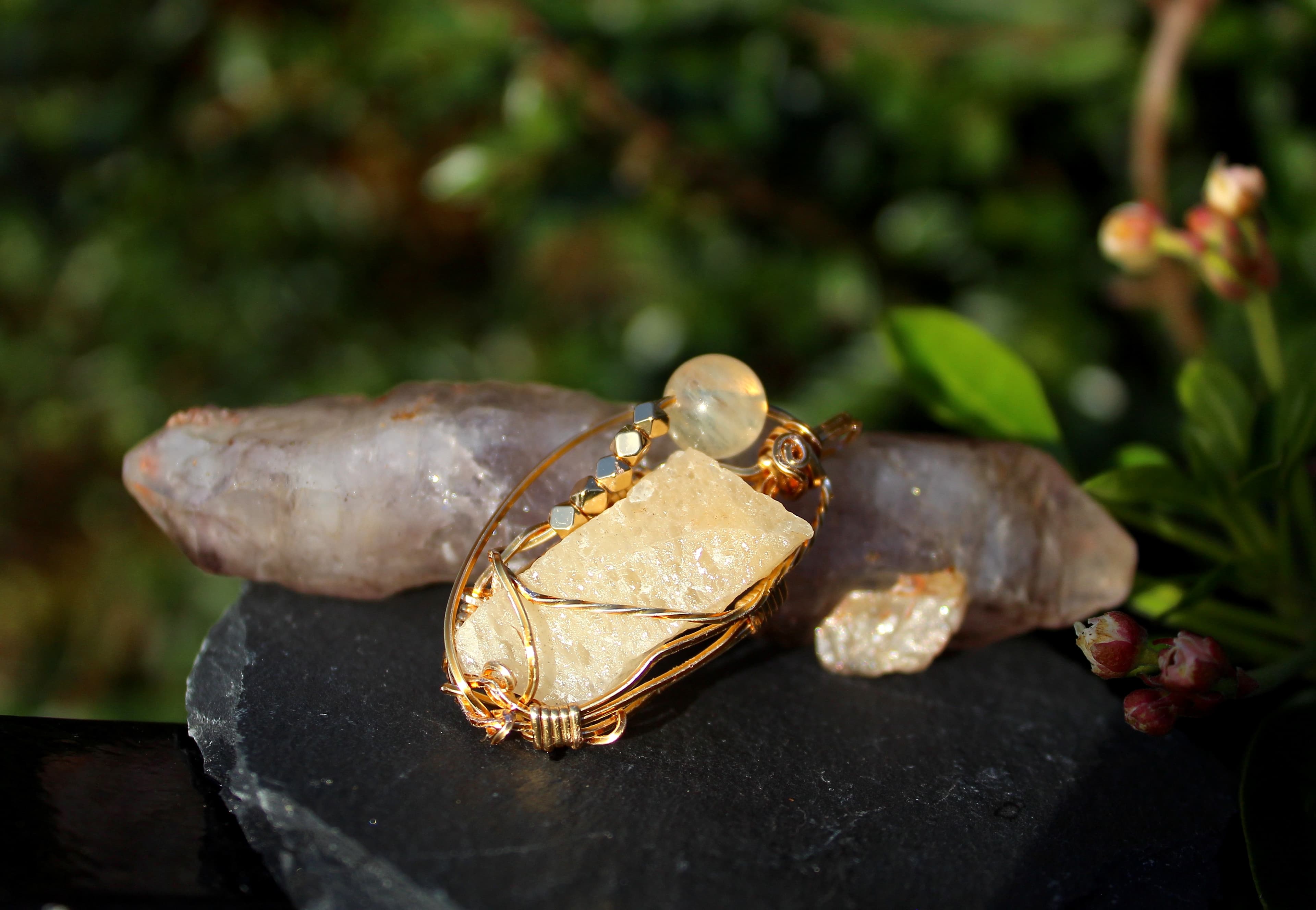 サチャロカ・イエロー・アゼツライト 内なる甘美 神の至福 - 1